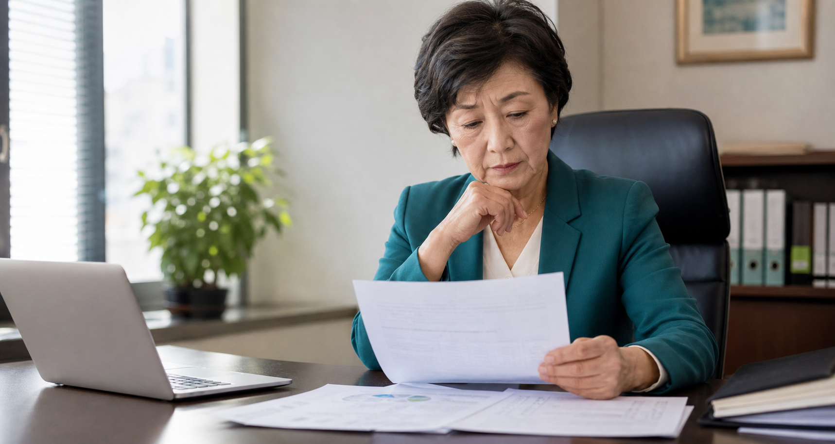 採用動画の費用が高そうで悩む60代の日本人女性経営者